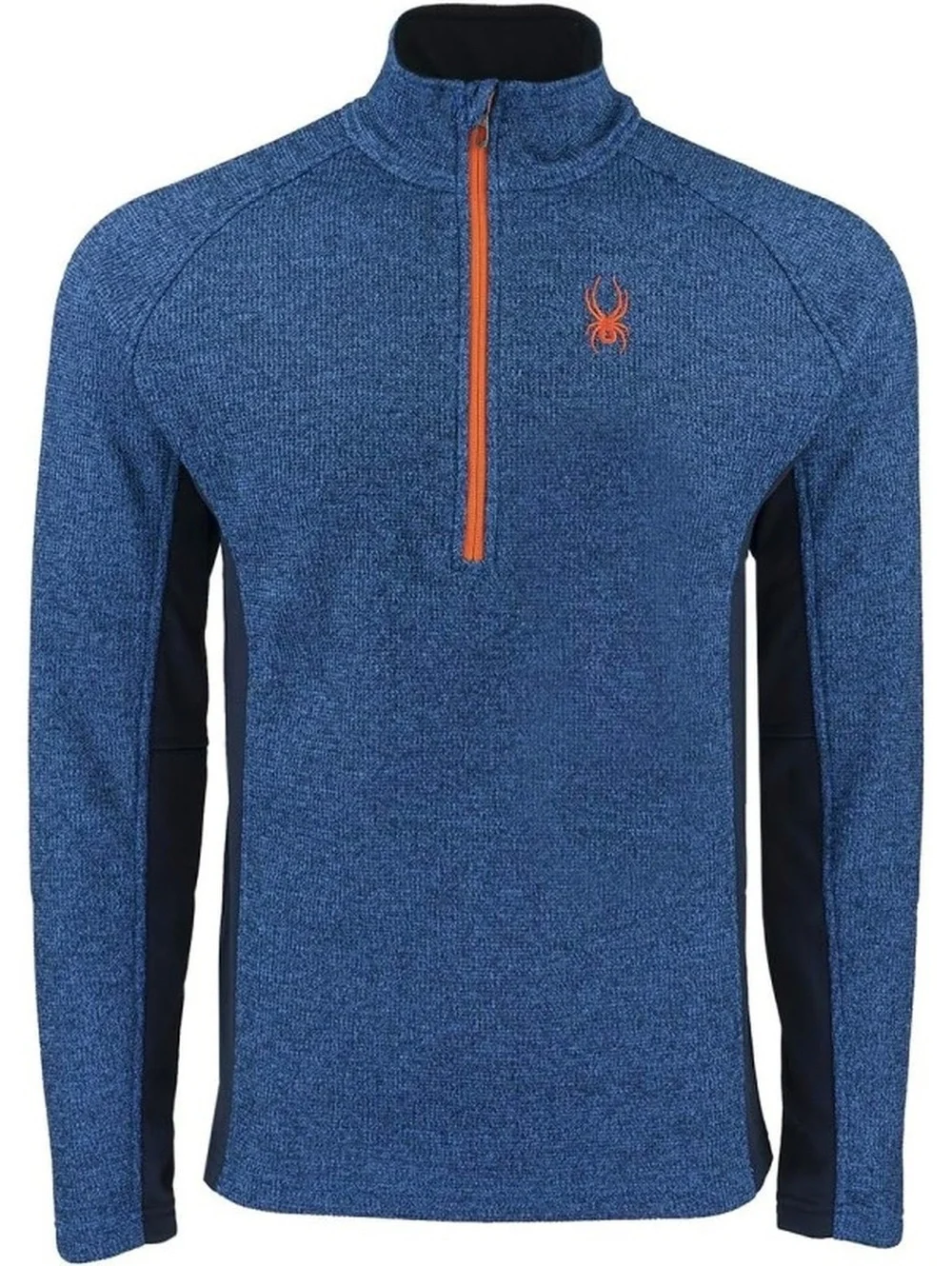 Spyder Outbound Core 1/2 Zip Sweater Blue Orange Men’s L